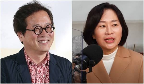 맛 칼럼니스트 황교익씨(왼쪽, 연합뉴스), 원희룡 국민의힘 대선 경선 후보의 부인 강윤형씨(신경정신과 전문의). 매일신문 유튜브 영상 갈무리