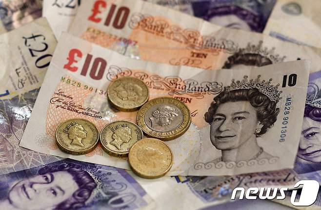 영국 파운드화. © AFP=뉴스1