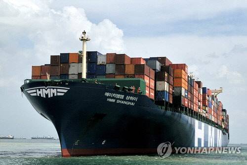 HMM임시선박. 연합뉴스