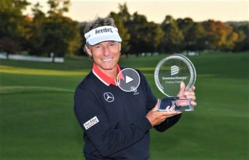 베른하르드 랑거가 64세 최고령 우승을 차지했다. [사진=PGA투어]