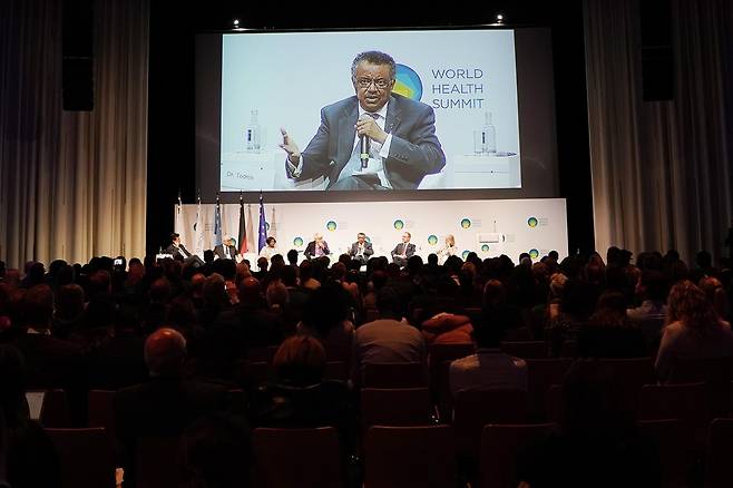 테드로스 아드하놈 게브레예수스 세계보건기구(WHO) 사무총장 [세계보건서밋 제공 자료사진. 재판매 및 DB 금지]