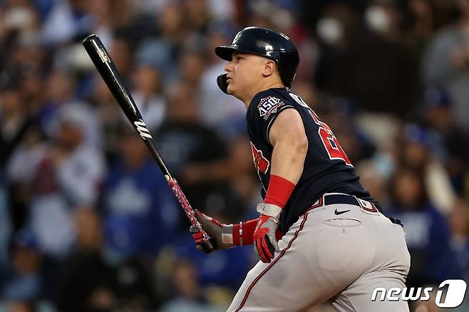 애틀랜타 브레이브스 작 피더슨. © AFP=뉴스1
