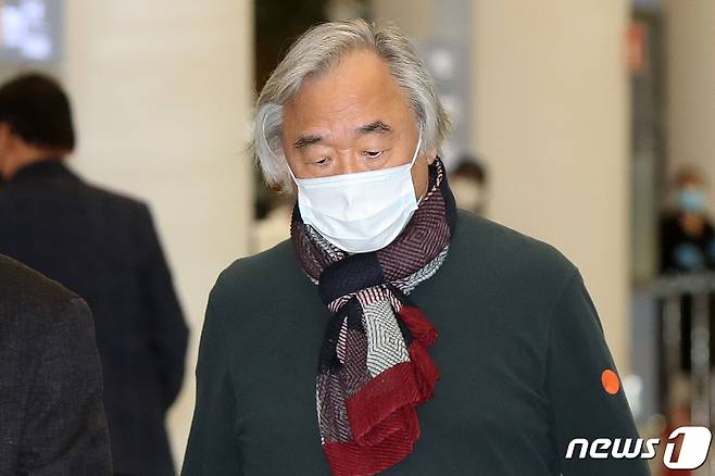 원로배우 윤정희(77)씨의 남편 피아니스트 백건우(75) © News1 DB 민경석 기자