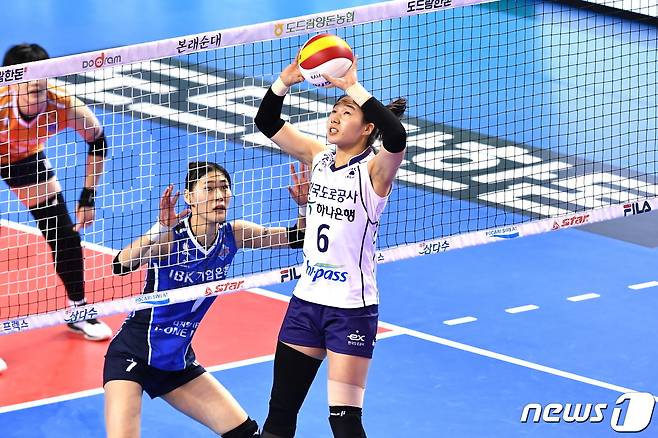 한국도로공사의 세터 이고은. (한국배구연맹 제공) © 뉴스1