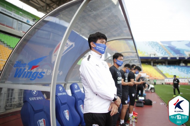 박건하 수원 삼성 감독. 제공 | 한국프로축구연맹