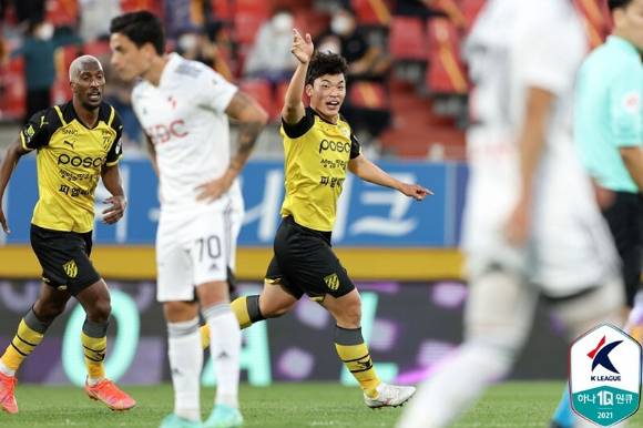 전남 드래곤즈 이종호. [사진=한국프로축구연맹]