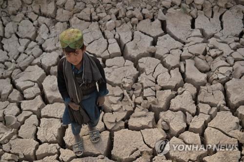 심각한 가뭄에 시달리는 아프간 바드기스주.  [AFP 연합뉴스 자료사진. 재판매 및 DB 금지]
