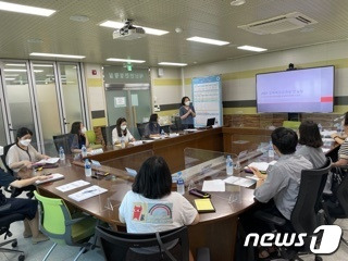 충북교육청이 촘촘한 교육복지 실현을 위해 컨설팅을 진행하고 있다.© 뉴스1