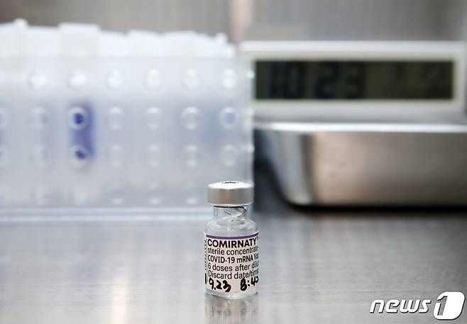 인 화이자 백신. 2021.9.23/뉴스1 © News1 김진환 기자
