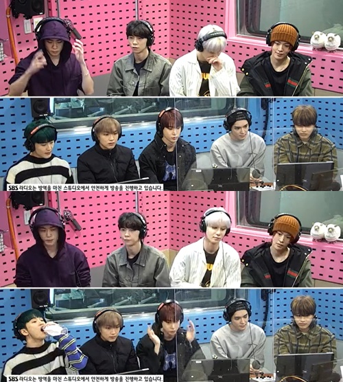 NCT 127 사진=SBS 파워FM ‘최화정의 파워타임’ 영상 캡쳐