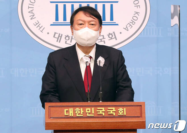 윤석열 국민의힘 대선 경선 후보 2021.10.28/뉴스1 © News1 이동해 기자
