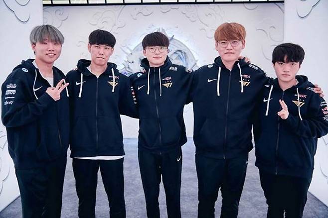 담원 기아를 4강에서 상대하는 T1. 사진=LCK 제공