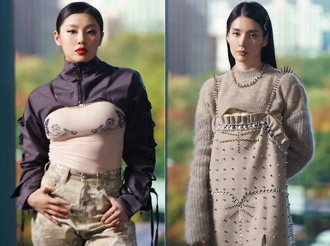 리정(왼쪽), 모니카.&nbsp; &nbsp;Mnet