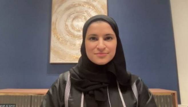 사라 빈트 유세프 알 아미리 장관은&nbsp;“올해 IAC에서는 2024년 폐쇄 예정인 국제우주정거장(ISS)을 민간이 어떻게 대체할 수 있을 것인가가 가장 주목할 화제가 됐다"며 "민간 기업들을 어떻게 우주산업에 참여시켜 새로운 가치를 만들어내게 하느냐가 UAE&nbsp; 국가 우주정책의 중점 과제"라고 말했다.&nbsp;누리호 발사 이후 민간 우주산업 생태계 조성에 고심하고 있는 한국과 맥이 닿아 있다. UAE 우주청 제공