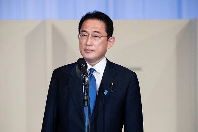 기시다 후미오 총리. 로이터연합뉴스