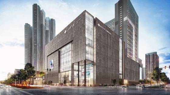 Lotte Department Store’s Dongtan branch in Gyeonggi. The store opened in August. [JOONGANG PHOTO]