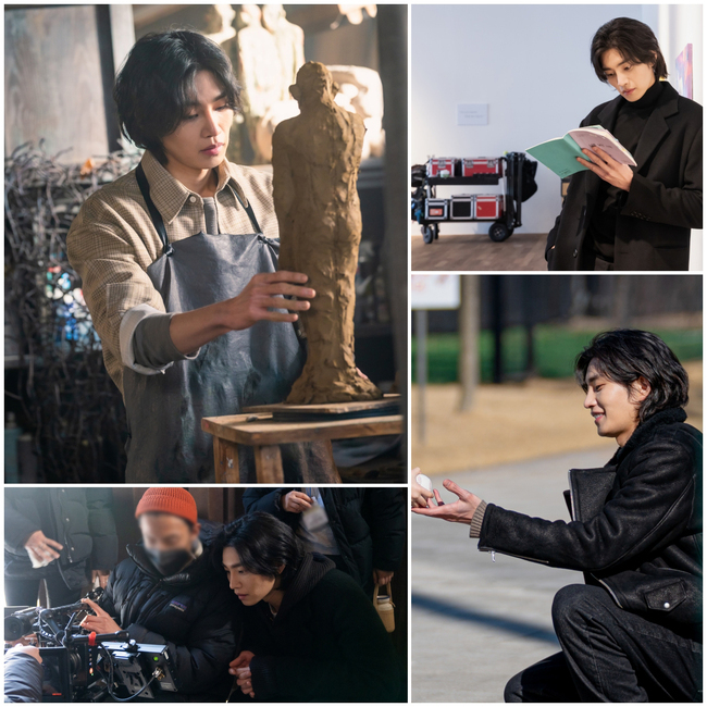 Actor Jae-young Kim, who plays Seo Woojae, a secret but fascinating man in the JTBC drama People Like You (playplayed by Yoo Bo-ra, director Lim Hyun-wook, production Celltrion Entertainment, JTBC Studio), captures attention with a behind-the-scenes cut that is quite different from the atmosphere in the drama.The former lover of the main character Chung Hee-ju (Go Hyun-jung), and the most secret hero of the heroine, Seo Woojae, was originally a senior and fiance of the Umizaru (Shin Hyun-bin).However, he left for Ireland together in love with the joy he met through Umizaru, and Umizaru, frustrated by Woo Jaes disappearance, was ruined for many years.Woo Jae, who had been abandoned by Hee-joo and lay in a coma in Ireland for a long time, returned home after discharge, but has been living a confused daily life because he does not remember the past due to the aftermath of the accident.The behind-the-scenes cut released by the production team of People Like You featured a variety of images of Jae-young Kim, who is in charge of the turbulent figure Seo Woo.Actor Jae-young Kim looks sharp and lonely, but he changed his hairstyle and prepared to shoot to express the sculptor Seo Woo Jae, who shakes his emotions with perfect visuals.For more than two months, Actor tried to paint and ridicule himself.In the behind-the-cut, Jae-young Kim melted perfectly into the role as a sculptor, Seo Woo, skillfully making clay.In addition, during the filming in the gallery, I looked at the script every time I took time, and I was able to monitor the shoot carefully with the staff.Unlike Woojae, who has little to laugh in the drama, Jae-young Kim, who is laughing all the time, always gives a warm feeling to the daily life of Woojae in serious drama.