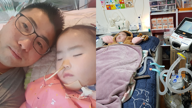 3년간 뇌사상태 딸을 집에서 돌본 전기섭씨.