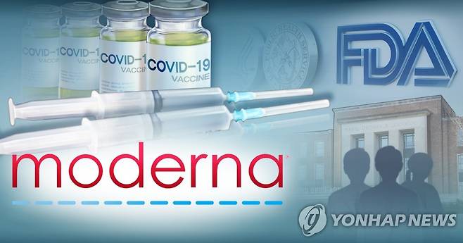미국 식품의약국(FDA), 모더나 코로나19 백신 승인 심사 (PG) [장현경 제작] 사진합성·일러스트