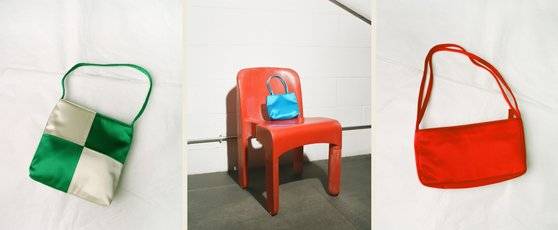 가방의 비비드한 컬러감이 무채색 옷이나 캐주얼 차림에 들어 포인트를 주기 좋다. [사진 해]