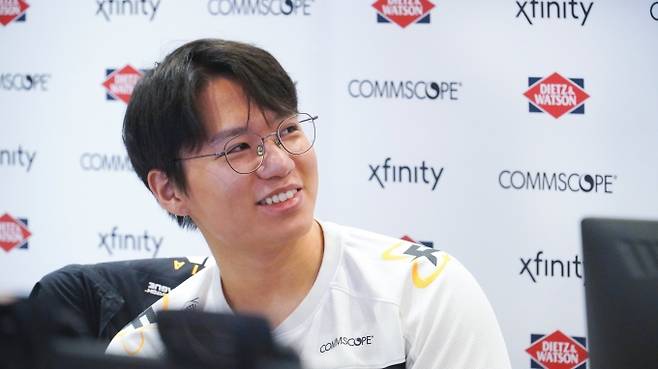 오버워치 프로게이머 '알람' 김경보.&nbsp; &nbsp;필라델피아 퓨전 트위터