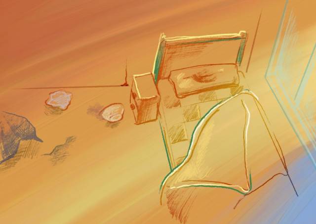 ▲ 아버지가 병원에서 퇴원 후 누워 생활했던 집 안방의 모습. ⓒ오지원