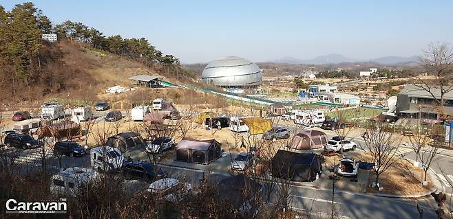 안성에 위치한 캠핑장의 예전 모습(사진은 기사와 관련 없음)