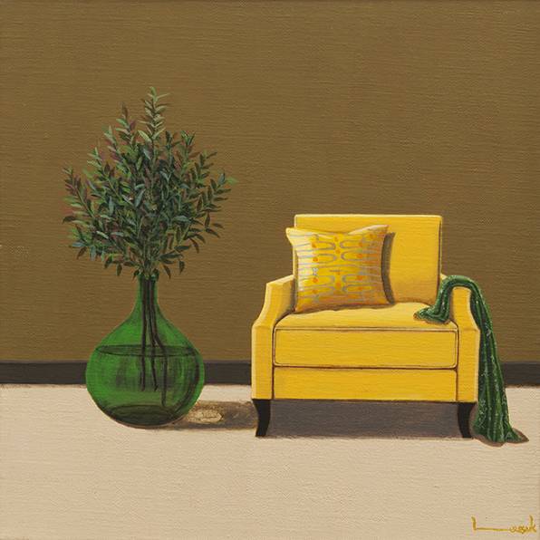 이상숙, surplus space-desire, 5 38.0×38.0cm, acrylic on canvas