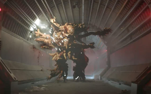 다코다 패닝이 출연한 '자이고트'는 우주 어딘가 광산에서 괴물이 나타나 모든 생명체를 죽이는 내용이다. IMDb 제공