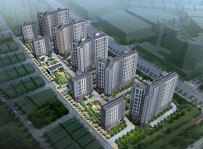 호반써밋 스마트시티 조감도 [사진 = 호반건설]