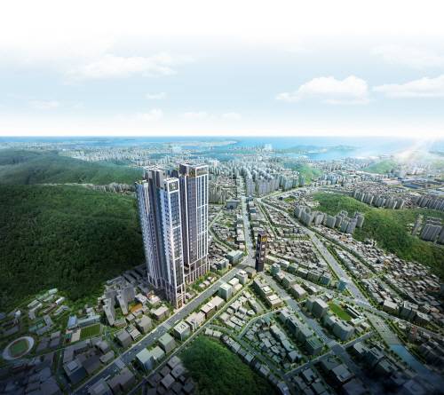 사하 삼정그린코아 더시티 조감도