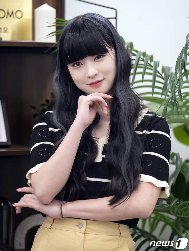 미스틱스토리의 첫 걸그룹 빌리(Billlie)의 하루나 © News1 김진환 기자