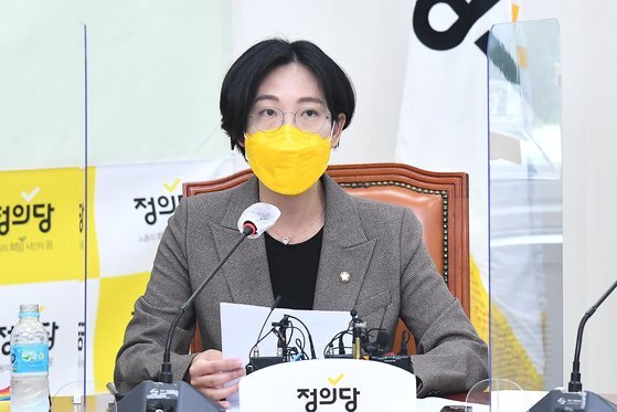 정의당 장혜영 의원. 임현동 기자