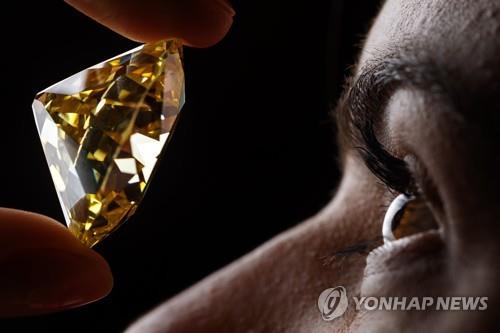 최고급 다이아몬드(기사와 직접 관련없음) [EPA 연합뉴스 자료사진. 재판매 및 DB 금지]