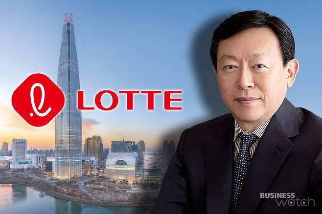 신동빈 롯데 그룹 회장. /그래픽=비즈니스워치.