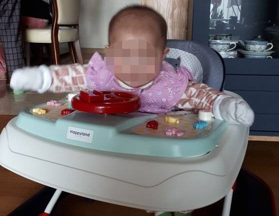 의붓어머니 폭력으로 숨진 세살 오모군. 사진 친모 측 제공