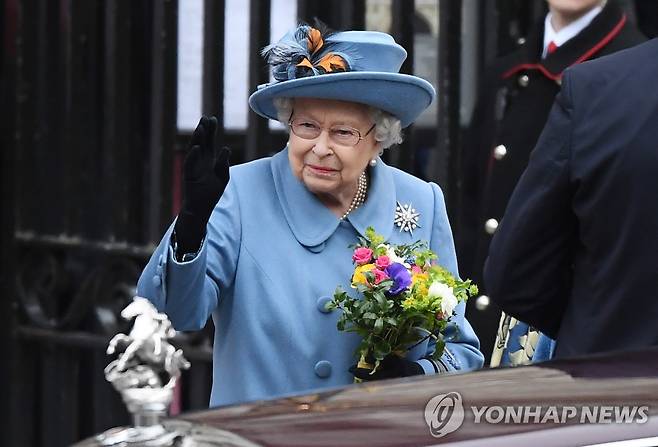 엘리자베스 영국 여왕 [EPA 연합뉴스 자료사진]