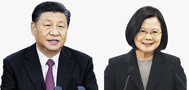 시진핑 중국 국가주석, 차이잉원 대만 총통