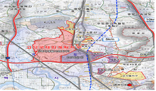 평택고덕 국제화지구 위치도.[국토부 제공]