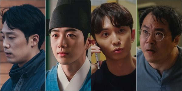 이가섭, 강훈, 윤나무, 백현진(왼쪽부터). 사진제공｜tvN·MBC·SBS·tvN