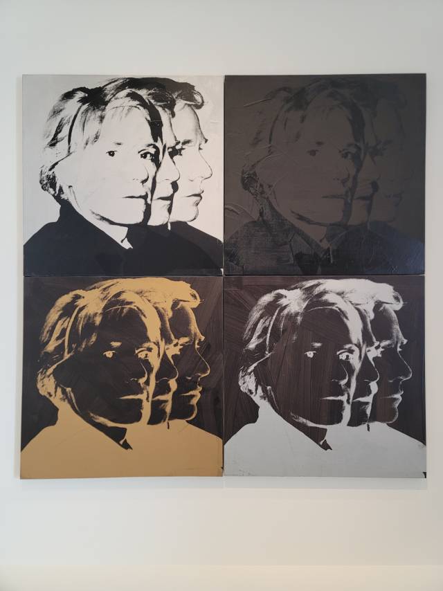 앤디워홀의 1978년작 자화상. /조상인기자
