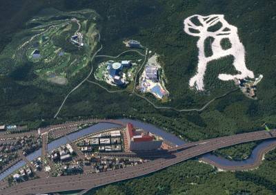 대원칸타빌 정선 조감도.