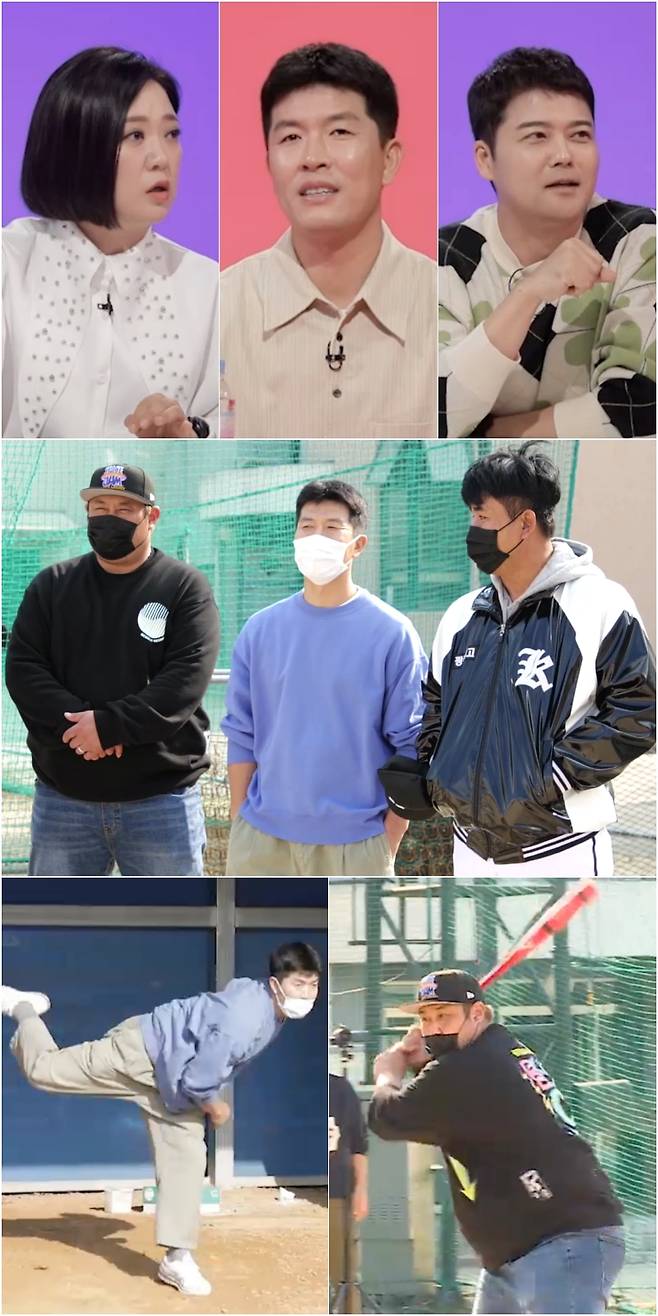 ‘당나귀 귀’ 김병현이 모교를 찾아 후배들을 위한 원포인트 레슨에 나선다.사진=KBS 제공