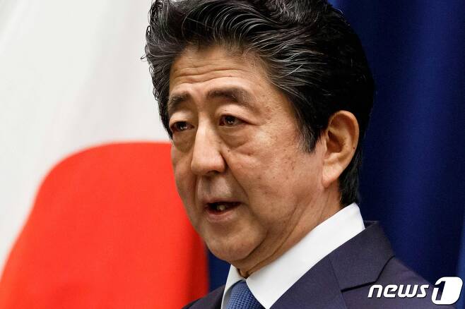 아베 신조 전 일본 총리 <자료사진> © 로이터=뉴스1