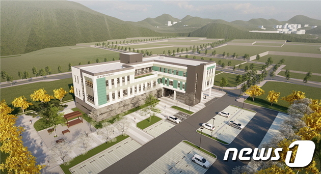 헬스케어 스파산업 지원센터 조감도.© 뉴스1