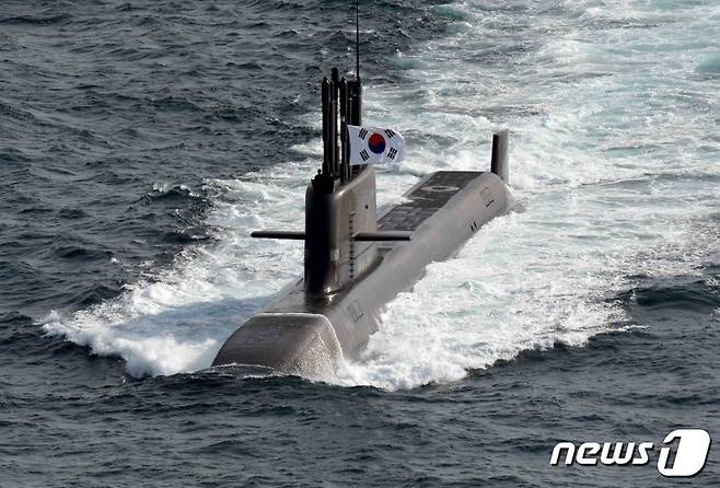 3000톤급 해군 잠수함 ''도산안창호함' (해군 제공) © 뉴스1