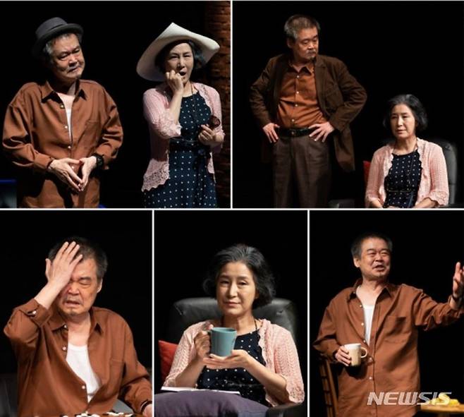 [서울=뉴시스] 연극배우 주호성이 제41회 올해의 최우수예술가상 선정에 대한 감사한 마음을 담아 연극 '부조리 부부'의 앙코르 공연에 나선다. (사진=라원문화 제공) 2021.12.08. photo@newsis.com *재판매 및 DB 금지