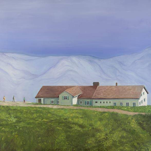 배우, 가수 등 연예계 활동을 하다 화가로 변신한 이들의 행보가 거침없다. 최근 첫 개인전 ‘기억의 형상’에 전시된 배우 하연수의 그림. 작품명 미정.KT&G 상상마당 제공