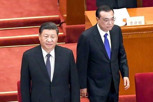 시진핑 총서기와 리커창 총리. /AFP연합뉴스