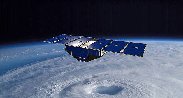 CYGNSS의 초소형 위성 중 하나.(사진=NASA)